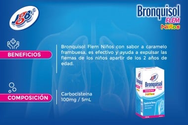 Jarabe Bronquisol Flem Niños 120 Ml