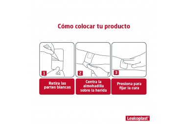 Curas Leukoplast Elástica Surtidas 20 Unds