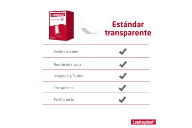 Curas Leukoplast Resistentes Al Agua 100 Unds