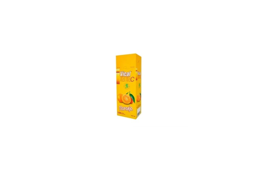 Vical Vitamina C 500 Mg Sabor A Naranja 144 Tabletas