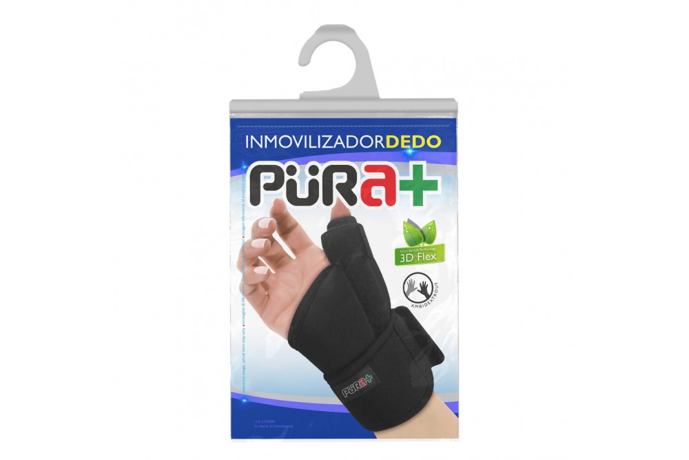 Inmovilizador Pura+ De Dedo Pulgar Und