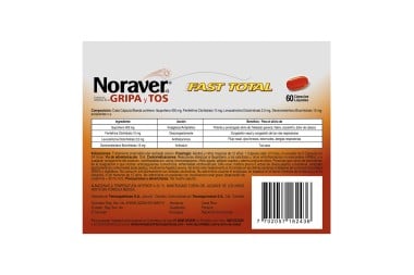 Noraver G Fast Total 60 Cápsulas Líquidas