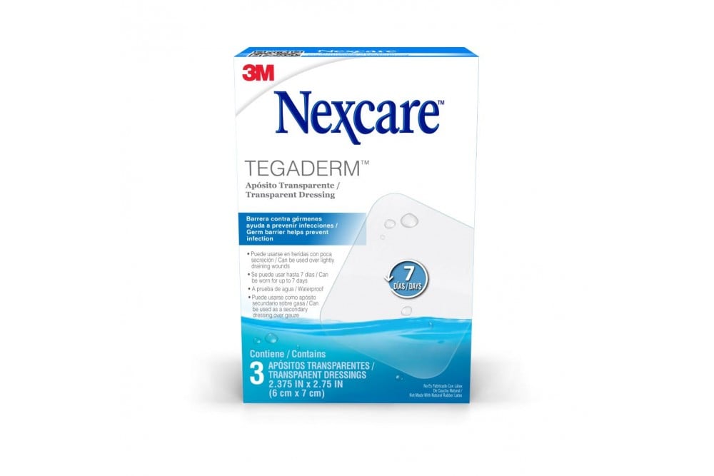 Aposito Transparente Nexcare Tegaderm 3 Und
