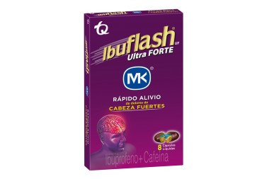 Ibuflash Ultra Forte 8 Capsulas