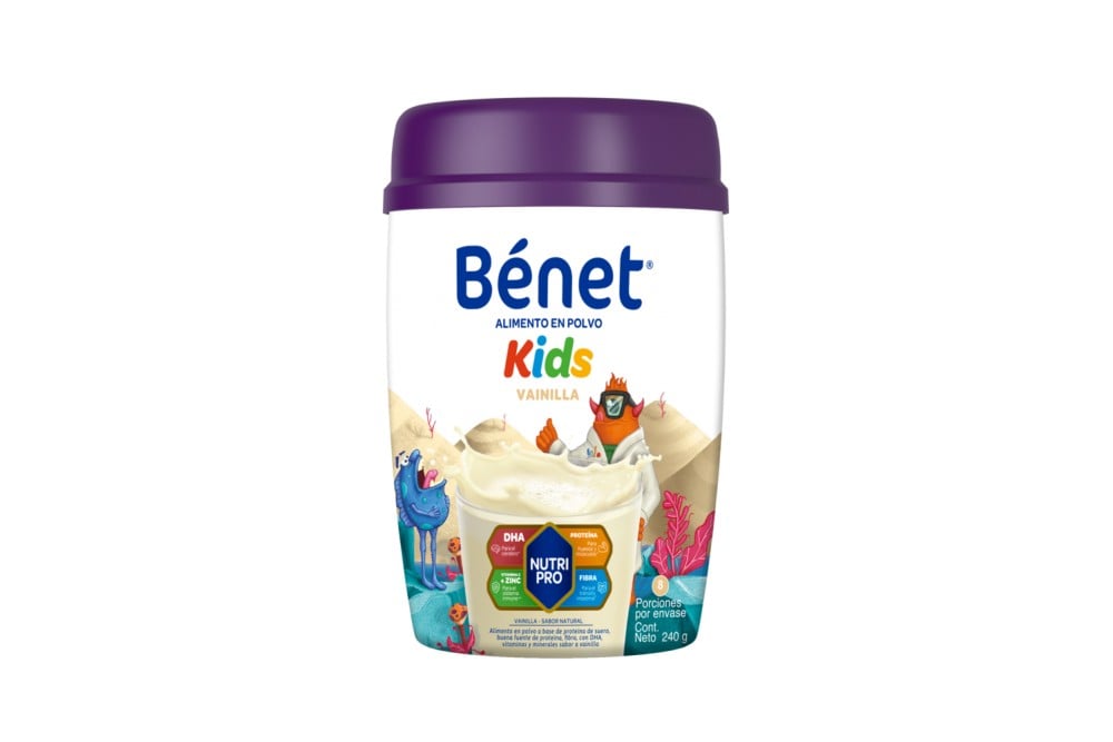 Benet Kids Sabor Vainilla 240 G