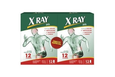Oferta X Ray Dol 2 Cajas...