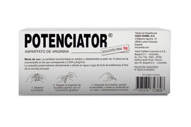 Potenciator 2 Ampolletas 10 Ml