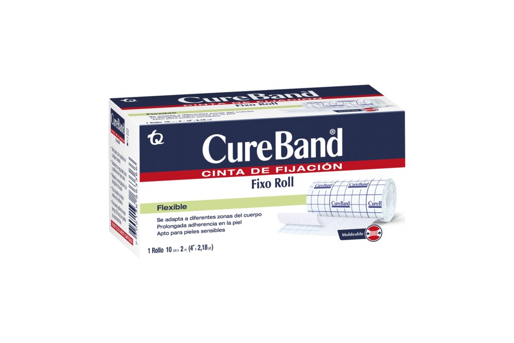 Cinta Quirúrgica Cureband 10 Cm X 2 M Un Rollo