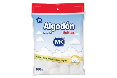 Algodón Mk Bolitas 100 G