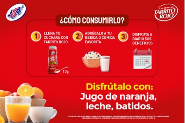 Kola Granulada Tarrito Rojo 135 G