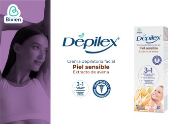 Crema Depilatoria Facial Depilex Piel Sensible 30 G