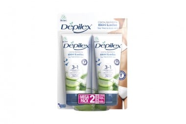 Oferta Crema Depilatoria Depilex  Bikini Y Axilas 2 Unds