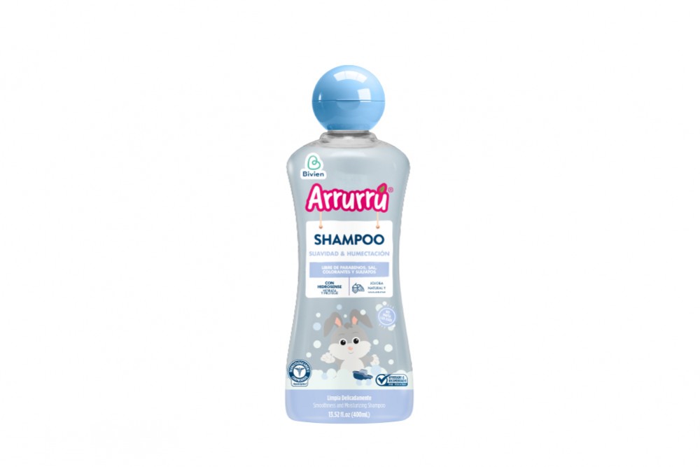 Shampoo Arrurrú Suavidad Y Humectación 400 Ml