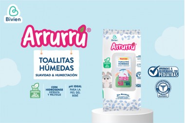 Toallitas Humedas Arrurrú Suavidad Y Humectación 42 Und