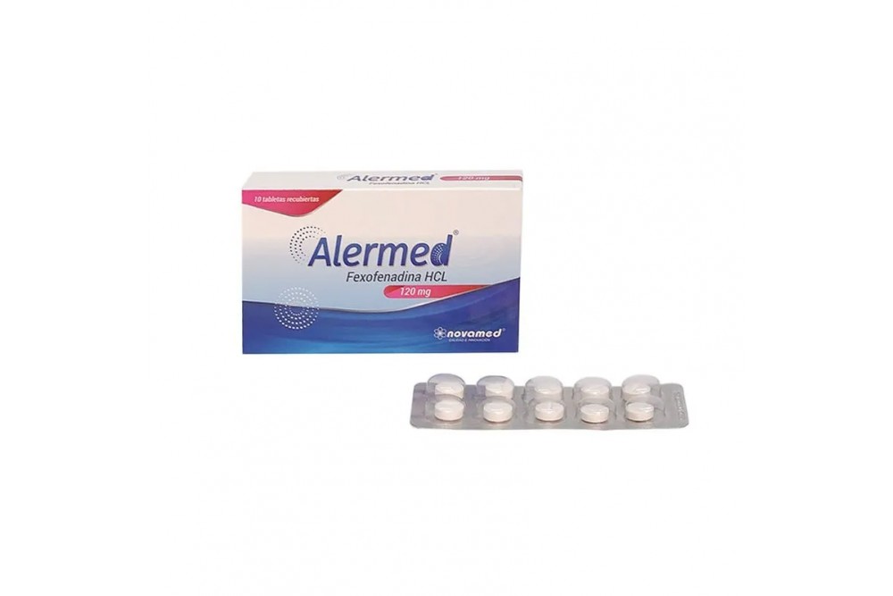 Alermed 120 Mg Oral 10 Tabletas Recubiertas