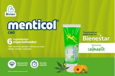 Gel Corporal Menticol Con Cannabis Y Cbd 100 G