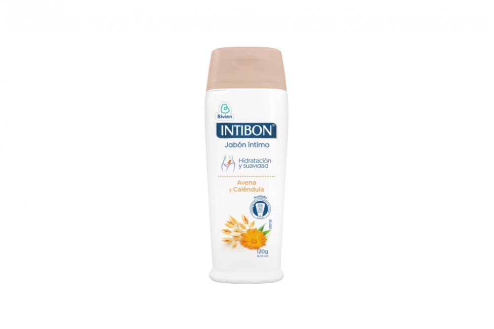 Jabón Íntimo Intibon Avena Y Caléndula 120 G