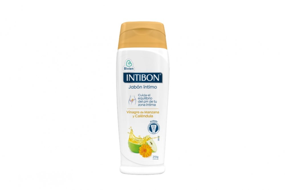 Jabón Intimo Intibon Vinagre De Manzana Y Caléndula 210 G