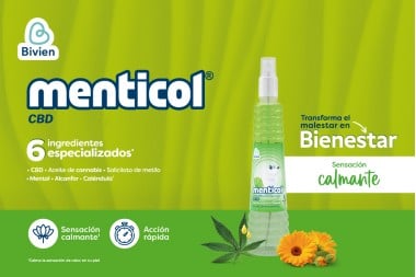 Loción Menticol Bifásica Corporal Con Cbd 130 Ml