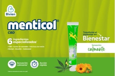 Crema Gel Corporal Menticol Con Cannabis Y Cbd 30 G