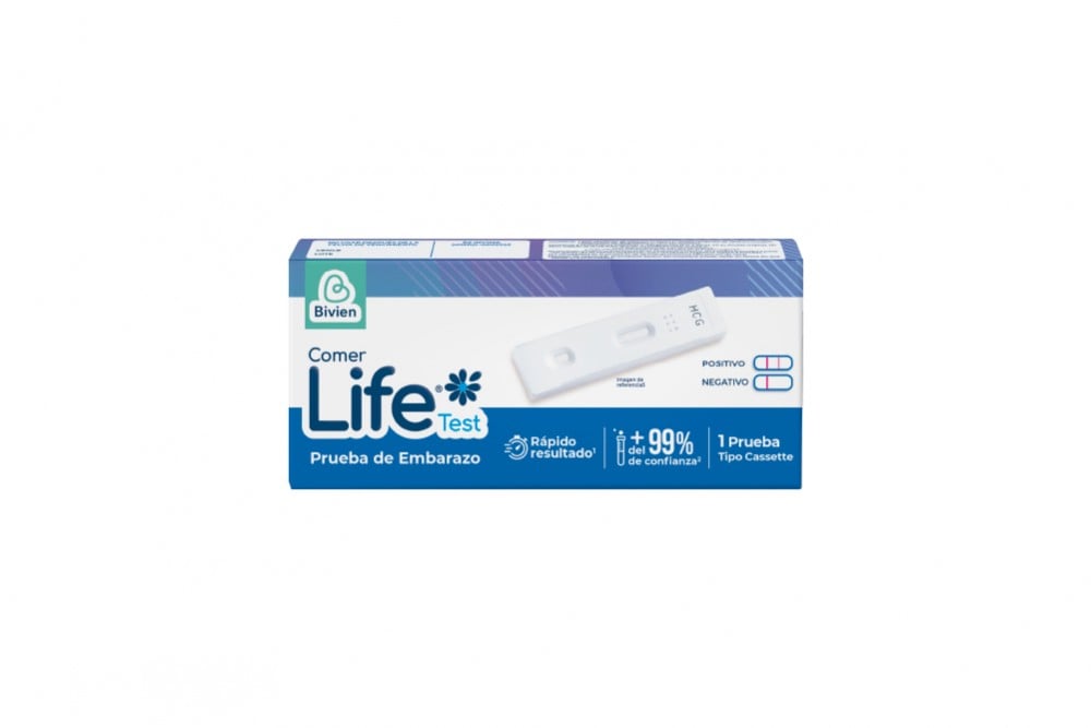 Prueba De Embarazo Comerlife Casette 1 Und