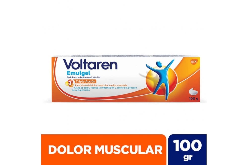 Voltaren Emulgel 1,16% Triple Acción 100 G