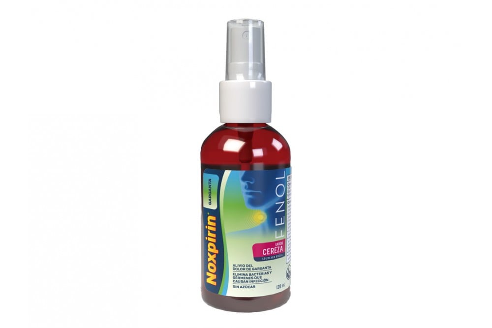Noxpirin En Spray Sabor Cereza 120 Ml