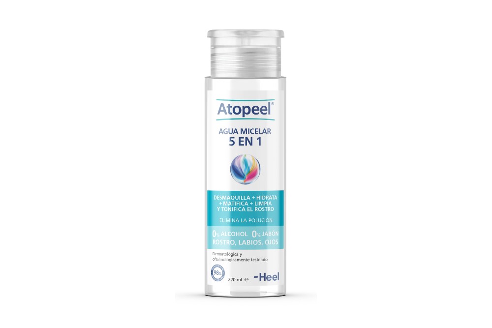 Agua Micelar Atopeel 5 En 1 220 Ml
