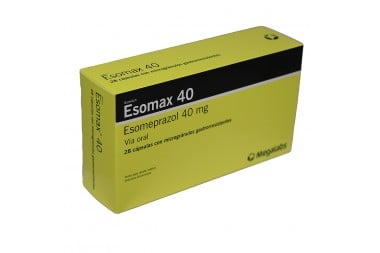 Esomax Esomeprazol 40 Mg Caja Con 28 Cápsulas