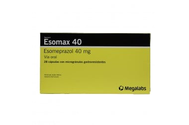 Esomax Esomeprazol 40 Mg Caja Con 28 Cápsulas