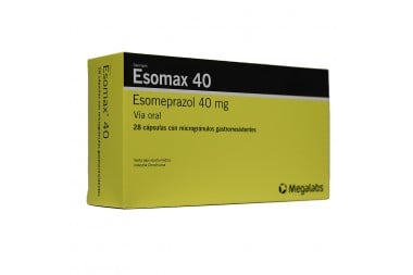 Esomax Esomeprazol 40 Mg Caja Con 28 Cápsulas