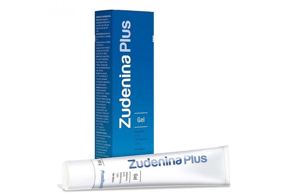 Zudenina Plus En Gel 0.1 / 1.0 % 30 G