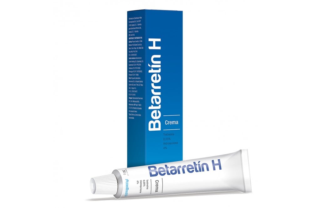 Betarretín H 0.0 5 / 4 % En Crema Caja Con Tubo Con 30 G