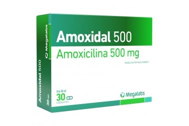 Amoxidal 500 Mg Con 30...