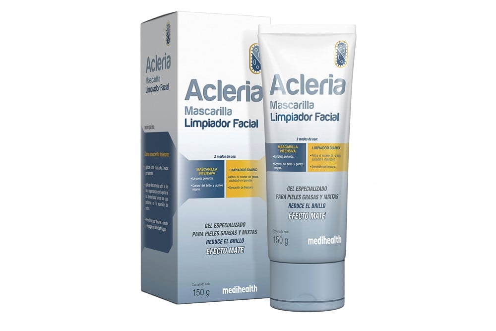 Acleria Mascarilla Facial Limpiadora Frasco Con 150 G