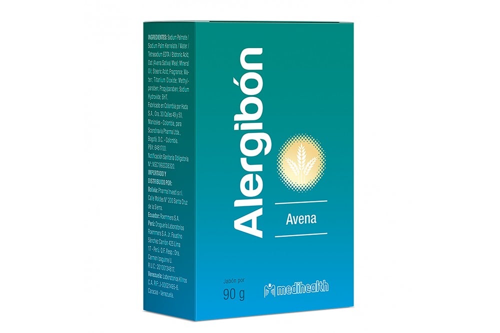 Alergibón Avena Caja Con 90 G - Jabón