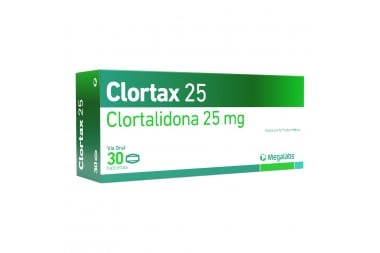 Clortax 25 Mg Caja Con 30...