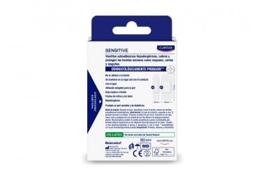 Curas Piel Sensible Curitas 20 Unds