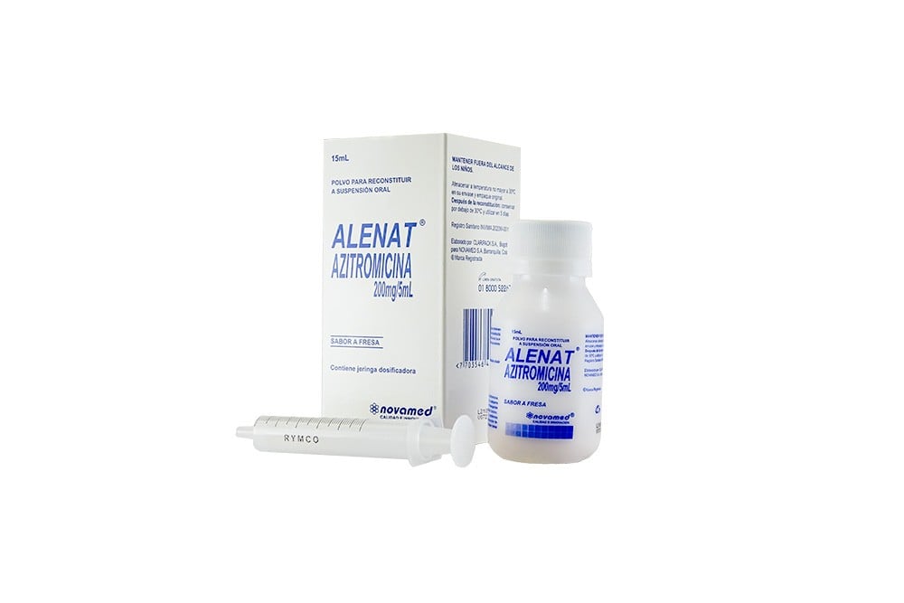 Alenat 200 Mg/ 5 Ml Suspensión En Polvo Frasco Con 15 Ml