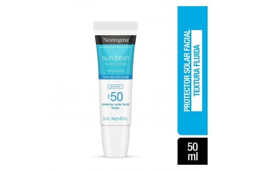 Protector solar facial...