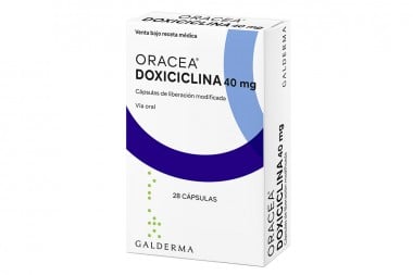 Oracea 40 Mg Caja Con 28 Cápsulas De Liberación Modificada