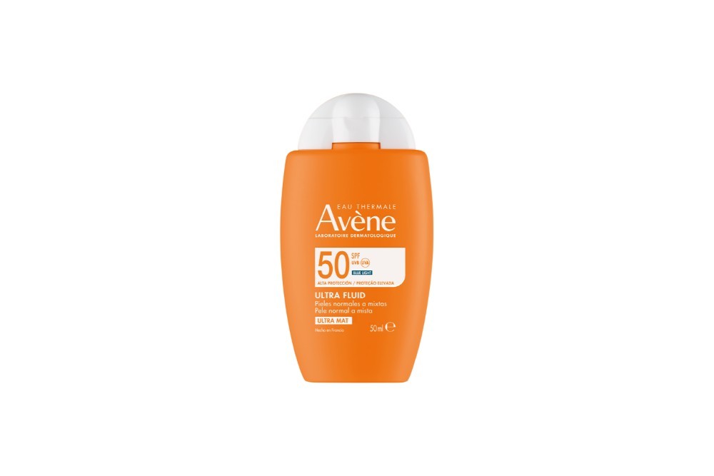 Protector Solar Avéne Ultra Fluid SPF 50 Ultra Mat 50 Ml