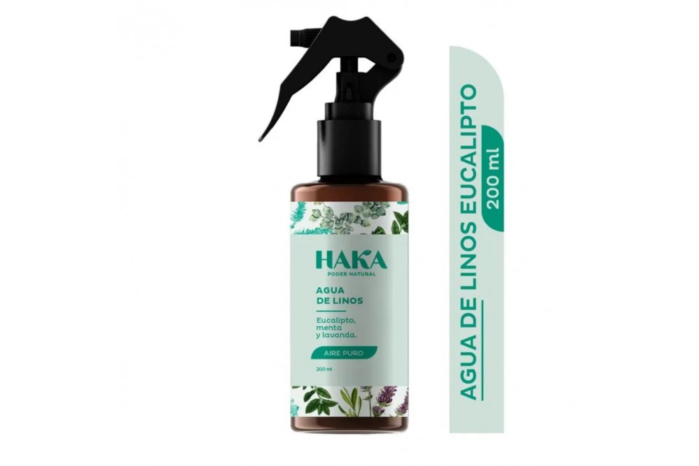 Agua Linos Haka Eucalipto Menta Y Lavanda 200 Ml