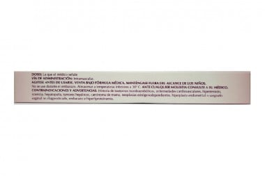 Cyclofémina 25/5 Mg Ampolleta Con 0.5 Ml Incluye Jeringa