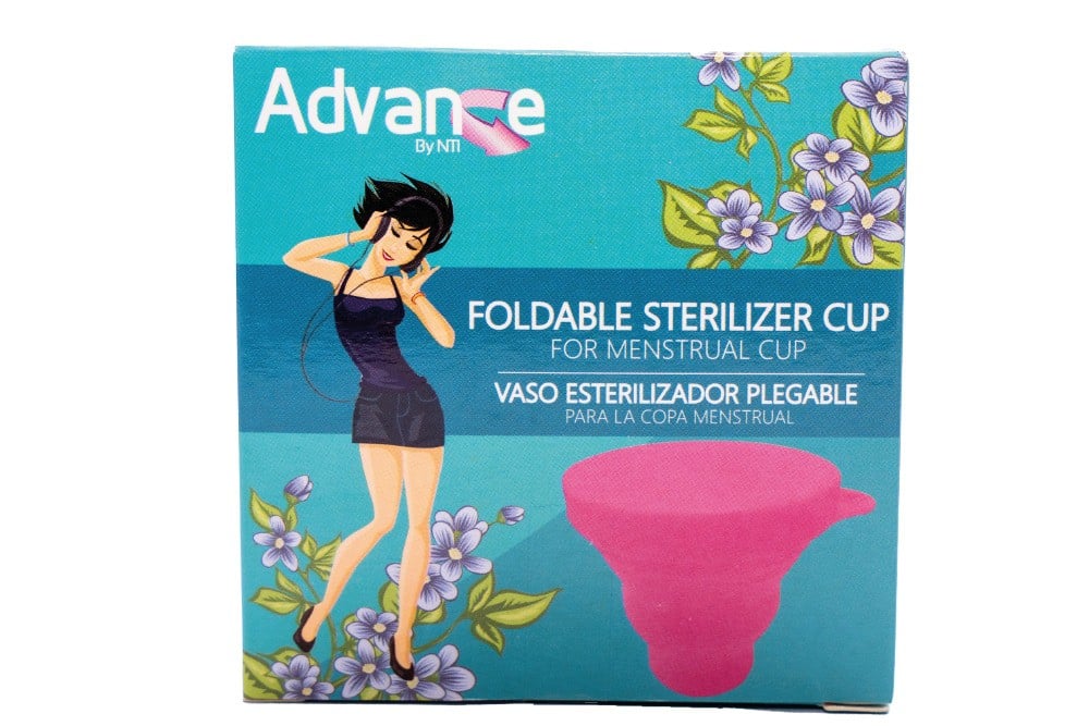 Vaso Esterilizador Plegable Rosado Advance Und