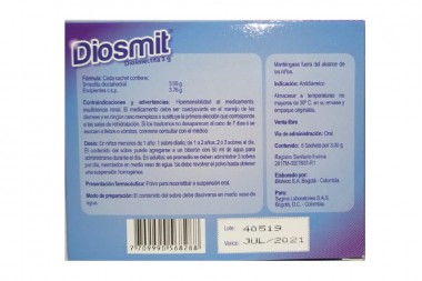 Diosmit 3 G Caja Con 6 Sobres