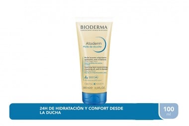 Aceite De Ducha Atoderm Bioderma  Ultranutritivo Para Piel Seca A Muy Seca 100 Ml