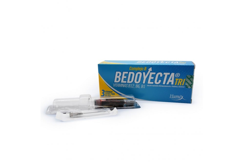 Bedoyecta Tri Solución Inyectable Caja Con 3 Jeringas