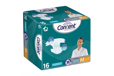 Pañales Desechables Content Medical Advanced Talla M 16 Unds