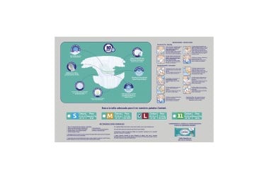 Pañales Desechables Content Medical Talla L 21 Unds